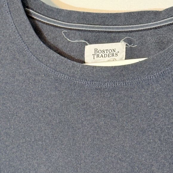 Men Boston Traders Crewneck Fleece Sweatshirts Set - Blue and Green XXL - Picture 8 of 9